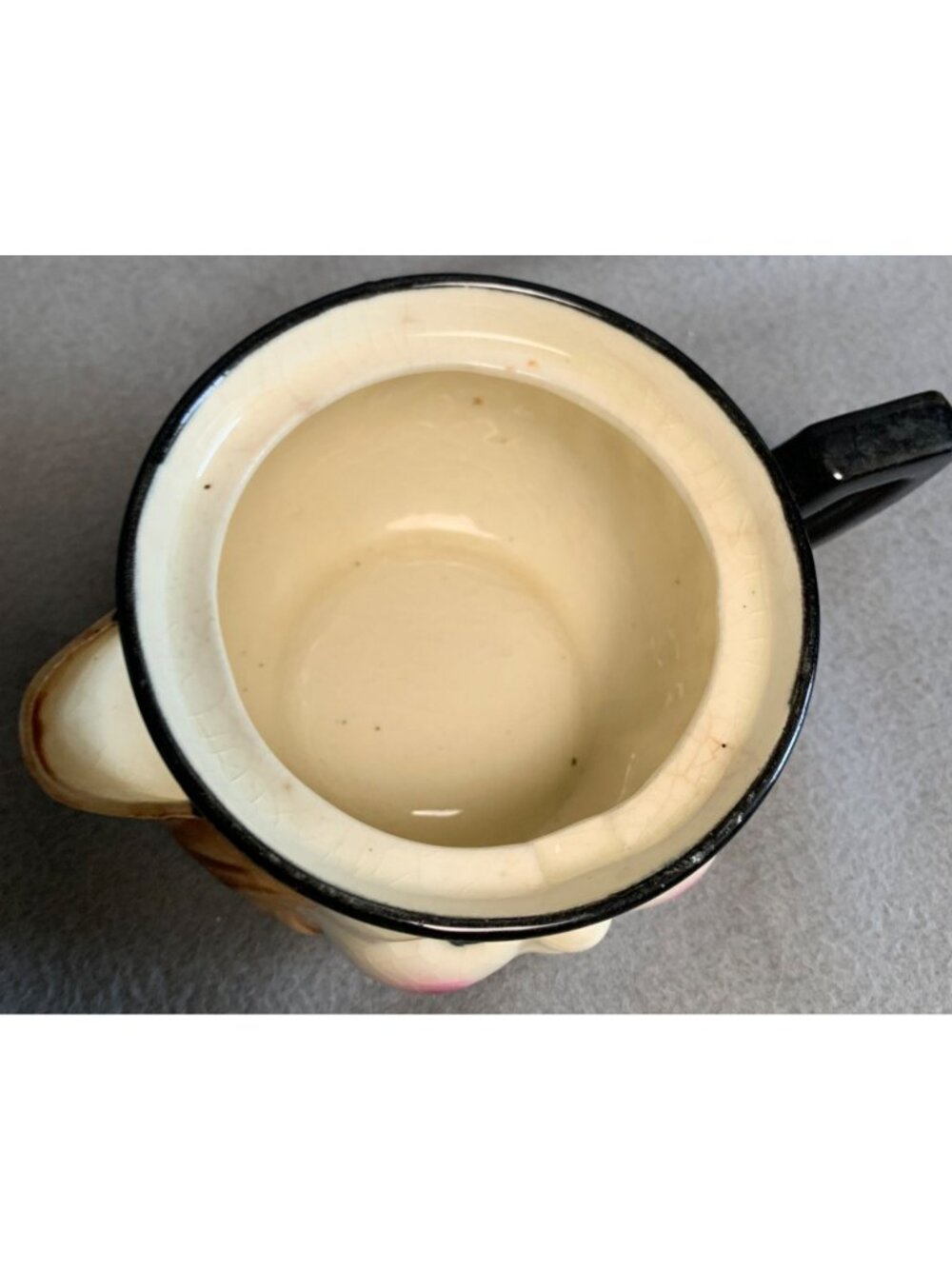 1950s Figural Girl Face Juicer/Reamer Handle Spout Maruto Moware - Picture 7 of 15